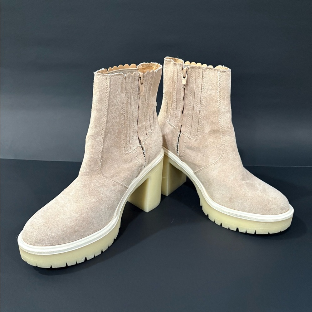 Altar'd State Tan Suede Boots